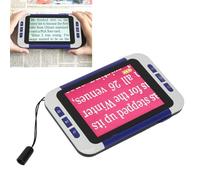 ZenithAur Ayuda de Lectura electrónica, Lupa Digital portátil, Lupa de vídeo portátil con 26 Modos de Color, Aumento de 2 a 32 aumentos para Baja visión, Personas Mayores, niños