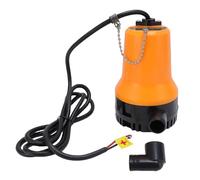 ZenithAur Bomba de agua sumergible con filtro extraíble para drenaje de piscina/bombeo de sótano, 1110 GPH de alto flujo 45 W bomba de sumidero eléctrica con motor de cobre