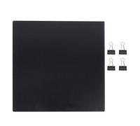 ZenithAur Cama caliente para impresora 3D Placa de vidrio de silicio y cristal de carbono de 235 x 235 mm para CR10 / Ender 3 Pro / 3S SELECCIONES como reemplazo duradero de