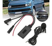 ZenithAur Car de Adaptador Aux Bluetooth para Alpine AI Net CDA 9857 9886 117 con transmisión de Audio de micrófono Bluetooth 5.0 Micrófono