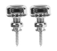 ZenithAur Cerraduras de correa de guitarra resistentes con metodo de bloqueo de una tecla para guitarras acústicas y eléctricas, garantiza la seguridad del instrumento en el