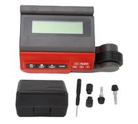 ZenithAur Cinta métrica digital para sierra ingletadora con pantalla digital clara, dispositivo de sujeción de 0 a 99 mm para sierras ingletadoras, medición precisa de distancia