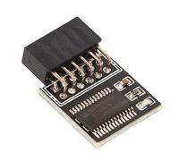 Zenithaur Compatible con 11, Módulo de Seguridad TPM 2.0 para la Plataforma de Placa Base GC TPM20 12 1pin, Tarjeta remota de Alta Seguridad para un Rendimiento de PC confiable