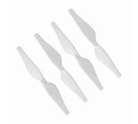 ZenithAur Conjunto de hélice de Drones RC, 2 Pares de Cuchillas de liberación rápida de Fibra de Carbono para Quadcopter (Blanco)
