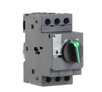 ZenithAur Disyuntor de motor AC690V 4-6.3A Control giratorio Térmico Magnético Montaje en riel de 35 mm Protección del motor