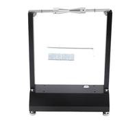 ZenithAur Equilibrador de ruedas de motocicleta, soporte de alineación estático de hierro resistente con 4 soportes de rodamientos para ruedas de 10 a 21 pulgadas para equilibrio