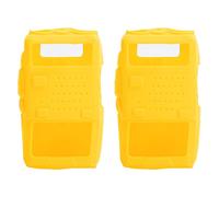 ZenithAur Funda de Silicona radios y Dispositivos de comunicación, Estuche de Seguridad para -talkies Que incorpora un buscador de señal satelital para Aplicaciones técnicas. (Yellow)