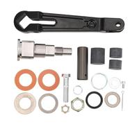 Zenithaur Gimbal Directivo Arm Sello Sello Kit de tuerca de buje de buje para Mercruiser Bravo Alpha Englo Intermody, 866322a01, reemplazo de palanca de brazo de dirección de metal