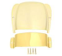 ZenithAur Guitar Replacement Cover Kit with Included Mounting Screws for JB Bass Guitars featuring a Bass Bridge Cover and Bass Pickup Cover with Golden Finish