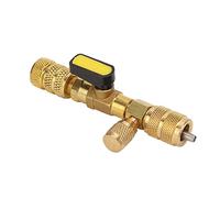 ZenithAur Herramienta de válvula R22 R134a R410A que funciona como herramienta de extracción de válvula de CA para servicio de línea de aire acondicionado, instalador de válvula