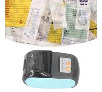 ZenithAur Impresora de recibo portátil de recibo portátil de Bluetooth Wireless de 58 mm de 58 mm para Tiendas de la Industria de la Ropa DC7.4V (con Caso)