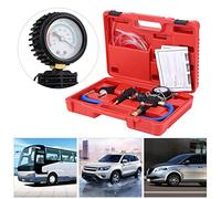 ZenithAur metodo de refrigeración Kit de recarga de refrigerante y purga de vacío 90 PSI / 12 CFM con adaptador universal para intercambio de fluidos Bubble Liberty en radiadores