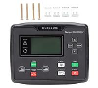 ZenithAur Panel de control de generador DGS6110N, controlador de grupo electrógeno automático de 15-360 V con pantalla LED para sistemas de generador 1P2W, 2P3W, 3P3W, 3P4W
