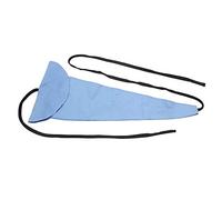 ZenithAur Paño de limpieza para saxofón, herramienta limpiadora de saxofón de fibra ultrafina para limpieza interior del tubo (Azul)