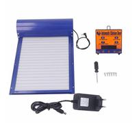 ZenithAur Puerta de gallinero con Pilas con Temporizador fácil de configurar y Modo Manual para gallineros de Patio Trasero, programación Conveniente de Aves de Corral y recinto