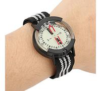 ZenithAur Reloj Brújula Impermeable, Esfera Luminosa Mini Brújula de Supervivencia para Acampar para Senderismo al Aire Libre Aventura de Buceo