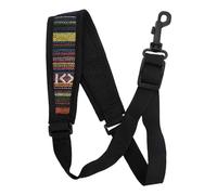 Zenithaur se adapta a todos los saxofones, correa de saxofón ajustable con diseño de correa de cuello de algodón portátil (Ethnic style)