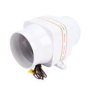 ZenithAur Soplador de Aire de sentina Marino en línea 270 CFM 12 V con Impulsor de 4 aspas para ventilación del Compartimento del Motor en Yates/veleros/Barcos