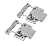 Zenithaur Spring cargado de alternativa HASP HASP HASP Lock 2 PCS para gabinetes y equipos mecánicos