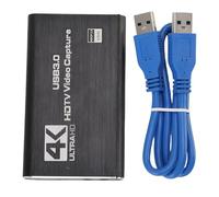 ZenithAur Tarjeta de captura de vídeo 4K con salida HDMI, salida 1080P 60 FPS, entrada de micrófono y puerto de audio para PC///Switch para transmisión y grabación en