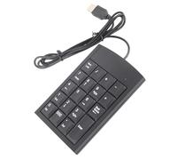 ZenithAur Teclado numérico USB con Cable, Teclado numérico Delgado de 18 Teclas Mini USB para 7 8 9 10, Linux, Android, iOS