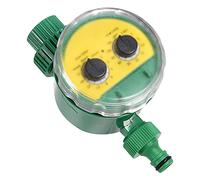 ZenithAur Temporizador electrónico de riego de jardín, Controlador de metodo de riego automático para Plantas y aspersores de Exterior, multifunción