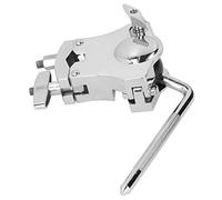 ZenithAur Tom Drum Rack soporte de montaje plateado multifunción Accesorios para Instrumentos Musicales WC83