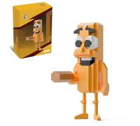 ZenithAura Aura Zenital Italian Brainrot Acción-Figur Baukasten, Juguetes Brainrot, Conjunto Creativo Stem de Construcción, Regalo de Decoración de Escritorio para Colecc