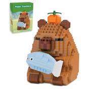 ZenithAura Mini Bloques Capybara Set de Construcción para Niños Juegos de Fiesta para Niños de 10 a 14 años Micro Bloques Capybara Regalo para Niños Niñas Regalos para Mu