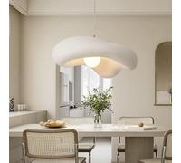 ZenithBeam Lampara Araña Techo 45 Cm,estilo Japonés Wabi-Sabi, Creativa Lamparas Colgantes Salon,altura Ajustable Candeeiro Teto Suspenso,casquillo G9,para Cocina,comedor Hotel(bombilla No Incluida)