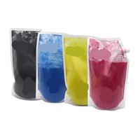 ZenithRide 1 kg C700 Compatible Tóner Polvo Regillada para Color C75 J75 Press 700i C700 Copier 1000G Japón Compatible(1000g-4Color)