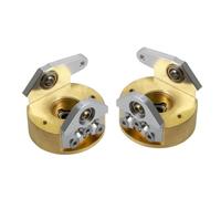 ZenithRide 2 Piezas de Peso de la Rueda Interna Compatible con 1 10 Escala RC Crawler Car se Adapta a Wraith 90018 Accesorios de Carcasa del Eje de accionamiento del Portal