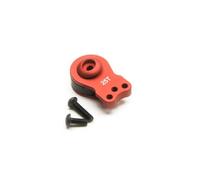 ZenithRide 25T Metal Metal Aluminio Amortocratamiento Servo Arm Arma DE Arma DE 3 HOJOS Compatible con 1 10 Escala RC en helicóptero y automóviles(Red)
