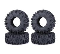 ZenithRide 4PCS Tirres de Barro de Rueda de Goma de 33x70x27 mm Swamper para 1/24 1/18 Piezas de actualización de automóvil RC RC Compatible con Modelos SCX24(Type A 4Pcs)