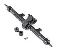 ZenithRide ALU Portal Eje Delantero Trasero Posterior para el rastreador RC de 1/24 Compatible con SCX24 Deadbolt C10 6x6 Piezas de actualización(Rear Axle)