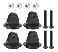 ZenithRide Amortiguador de Aluminio de Aluminio Retenedoras de Choque para 1 12 Escala RC Piezas de actualización de automóviles compatibles con CW 01 Modelo Lunch Box Style Vehicles