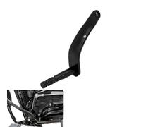 ZenithRide Brazo de palanca de varilla de cambio de eje de palanca de cambios extendido Compatible con Softail Fat Slim Deluxe Heritage 2018 23 negro(Shifter Rod Lever B)