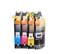 ZenithRide Cartucho de Tinta 12PK LC127 LC127XL LC125XL con MFC J245 J470DW J650DW J870DW J4410DW J4510DW con Tinta Completa