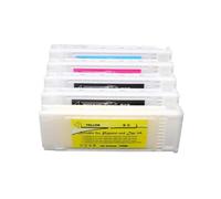 ZenithRide Cartucho de Tinta colorante de 700 ml, Paquete de 5 compatibles con T3080 T5080 T7080 T3280 T5280 T7280 para el T7081 T7082 T7083 T7084 T7085(Yellow-T7084)