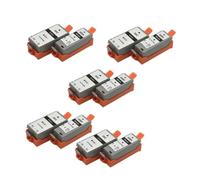 ZenithRide Cartucho de Tinta de Color PGI35 Negro CLI36 Compatible con IP100 IP110 IP100B TR150 Mini260 320 PGI-35 CLI-36(5set)