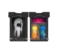 ZenithRide Cartucho de Tinta de Rendimiento 301 XL, Paquete de 2, Compatible con Suministros de Impresora DeskJet Officejet 2510 2540 3050 1000 1050 1510 2050(1set)