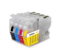 ZenithRide Cartucho de Tinta Recargable LC402 LC402XL con Chip Compatible con MFC J5340DW MFC J6540DW MFC J6740DW MFC J6940DW(LC402)