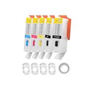 ZenithRide Cartucho de Tinta Recargable PGI-150 CLI-151 con MG5410 MG5510 MG5610 MG6410 MG6610 IP7210 MX721 IX6810