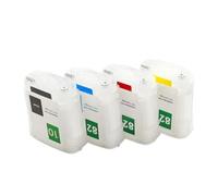 ZenithRide Compatible con 11 10 82 Cartucho de Recarga de Tinta para trazadores Designjet 500 500ps 800 800ps 10 82 500 800 con Chips ARC((10BK 82C M Y) 1set)