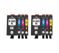 ZenithRide Compatible con Cartucho de Tinta 903XL 907XL 1 Juego para el número 903907 Funciona con Officejet Pro 6970 6950 6960 6966 6968 6974 6975(2set)