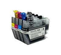 ZenithRide Compatible con Suministros de Impresora Europa LC421XL Paquete Completo de 4 para el número de Pieza LC421XL DCP-J1050 DCP-J1140 MFC-J1010 MFC-J1050 MFC-J1140