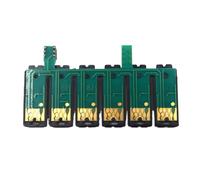 ZenithRide Conjunto de Chips Combinados de reinicio automático T0791-T0796 para Sistema CISS de Impresora 1400 1430 1500W P50 PX660 PX710W