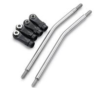 ZenithRide de Enlace del Brazo de suspensión Trasera de Aluminio Compatible con 1 10 Modelos de rastreadores RC de 10 Escala como Wraith 90048 RR10 90053 Part de reemplazo de actualización(Link Rods)