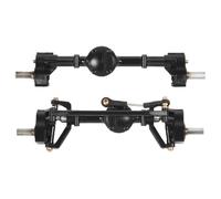 ZenithRide Eje Portal Delantero y Trasero Compatible con Eje de transmisión de Metal para Modelos de automóvil RC a Escala 1/16 C14 C24 C24-1 C34 C44 B14 B24 Piezas de Repuesto(A)
