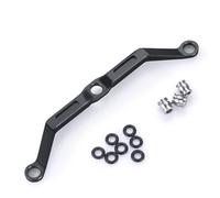 ZenithRide Link de dirección Varilla de Enlace de Aluminio Part Parte de Aluminio Compatible con 1 18 Escala RC El Modelo de automóvil RC se Adapta a Style Off Road Vehicle(Black)